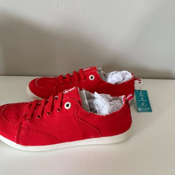 New in Box Vionic PISMO6018M Pismo RED Canvas 8 M - Picture 5 of 7